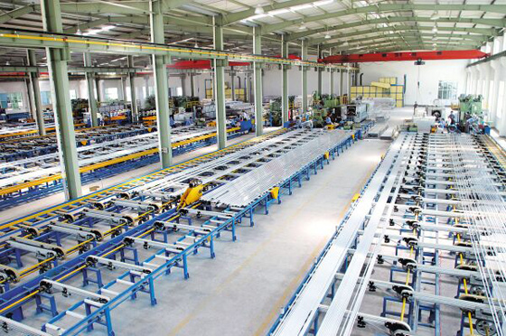 藝高斯隔斷生產(chǎn)車間